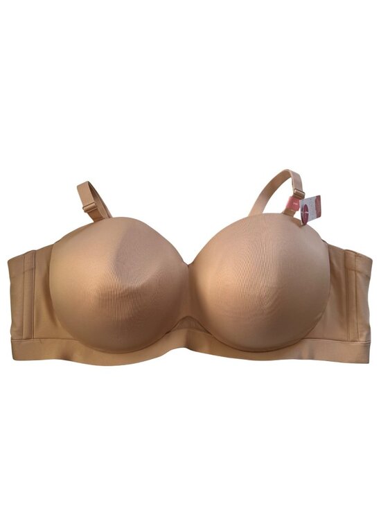 Cacique Other - Cacique Cacique Comfort Bliss Strapless Convertible Bra Nude 54D Recycled Nylon